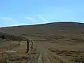 Le sentier de Stevenson non loin du pic de Finiels entre la station du mont Lozère et le Pont de Montvert.