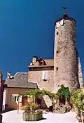 La tour de l'horloge.