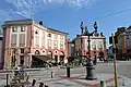 Place Denis-Dussoubs à Limoges.