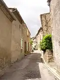 Rue principale de Laurac.