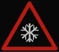 XA25 - Dégradation des conditions de circulation liée à des chutes de neige ou à de la pluie verglaçante