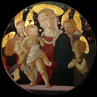 Vierge et l'Enfant, Pseudo Pier Francesco Fiorentino.