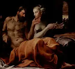 Ulysse et Pénélope (vers 1563, New York).