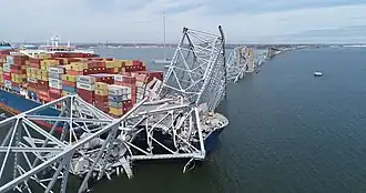 Image illustrative de l’article Effondrement du pont Francis-Scott-Key