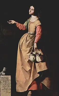 Sainte Rufine, v.1635-1640, Madrid, musée du Prado.