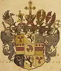Armoiries princières du Prince-évêque Philipp Anton de Bamberg