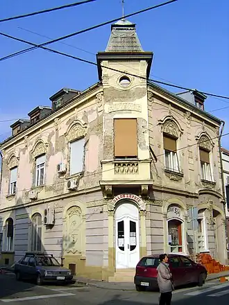 Maison du pharmacien Štrajmo, 16 rue Bežanijska, 1907