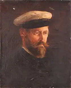Autoportrait à la casquette (deuxième moitié du XIXe siècle), Musée d'art et d'histoire de la ville de Meudon