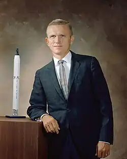 Portrait de Frank Borman.