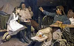 Everyone Has His Own Tale, 1885, huile sur toile.