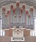 Francfort (Allemagne), Église Sainte-Catherine, Rieger, 1990.