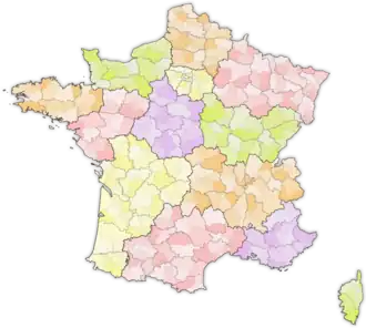 Localisation de Arrondissement