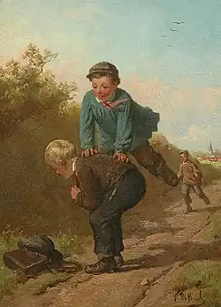 Jeu à saute-mouton..