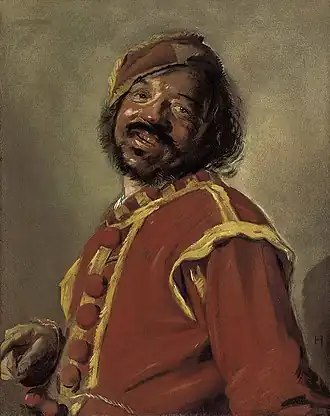 Le Mulâtre, 1627, huile sur toile, 75,5&nbsp;× 63,5&nbsp;cm (Museum der bildenden Künste, Leipzig).