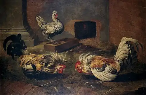 Le poulailler, Musée du Prado