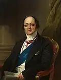 Portrait du comte Alexandre Kuschelew-Besborodko, 1851, musée de l'Ermitage.