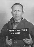 Franz Zinecker&nbsp;(de), surveillant de travail