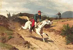 Chasseurs d'Afrique, 1870.