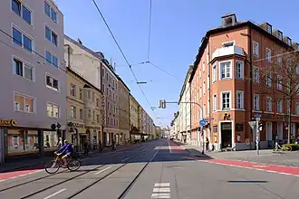 Image illustrative de l’article Fraunhoferstraße (Munich)