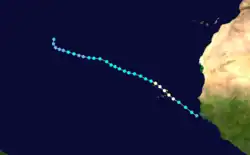 Trajectoire de Fred