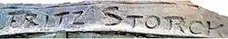 signature de Frederic Storck
