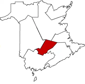 Carte de la circonscription
