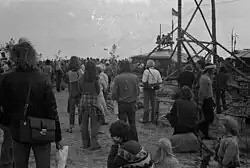 Autour du puits 1004 (mai 1980).