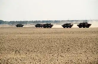 AMX-10 RC durant l'opération Desert Shield.