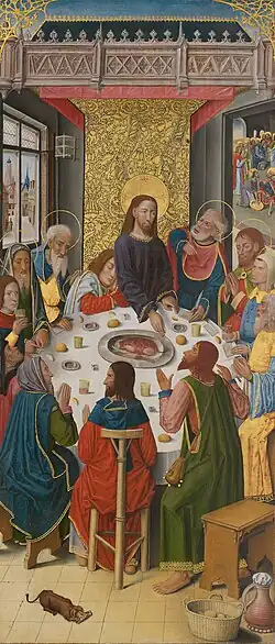 Panneau du retable du maître-autel de l'église de la chartreuse de Thuison (Art Institute of Chicago).