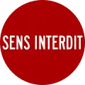Premier panneau de sens interdit avec inscription en France, codifié IV-02