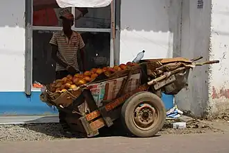 Marchand de fruits.