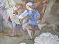 Détail de la fresque de la coupole