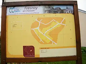 Plan communal.
