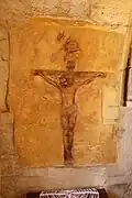 Fresque, chœur de l'église de Montseugny.