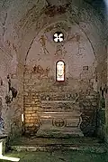 Intérieur de la chapelle du Vieux-Astre