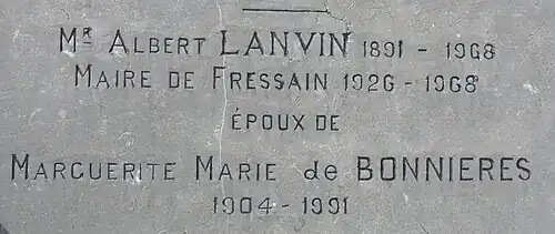 Albert Lanvin.