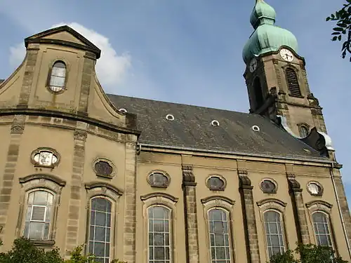 L’église Saint-Maurice de Freyming-Merlebach (Moselle) (1913).