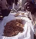 Sauterelles frites