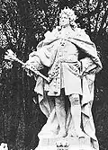 Statue du monument n°26 représentant Frédéric Ier de Prusse.
