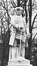 Statue du « roi-sergent » Frédéric-Guillaume Ier de Prusse (monument n°27).
