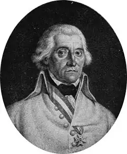 Portait de Friedrich von Hotze