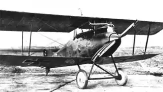 Vue de l'avion.