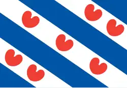 Drapeau de la province de Frise
