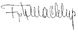 signature de Fritz Machlup