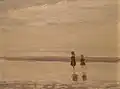 Deux filles sur la plage