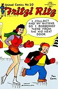 Fritzi Ritz et Phil Fumble, 1952.