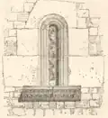 Détail d'un vitrail par Léo Drouyn (1878)