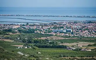 Vue depuis la Montagne de la Gardiole.