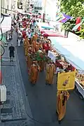 Commanderie des Torsades du Muscat de Frontignan.