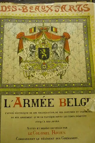 Colonel Rouen, L'Armée belge, 1896.